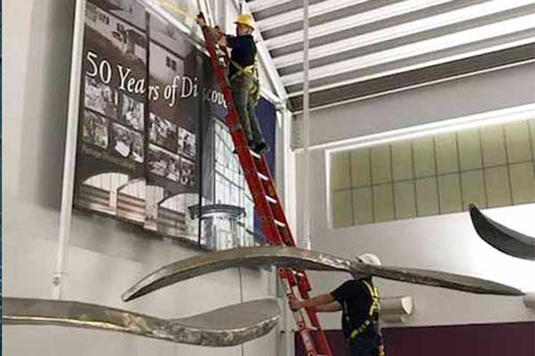 high wall commercial cleaning