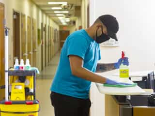 cleaner sanitizing