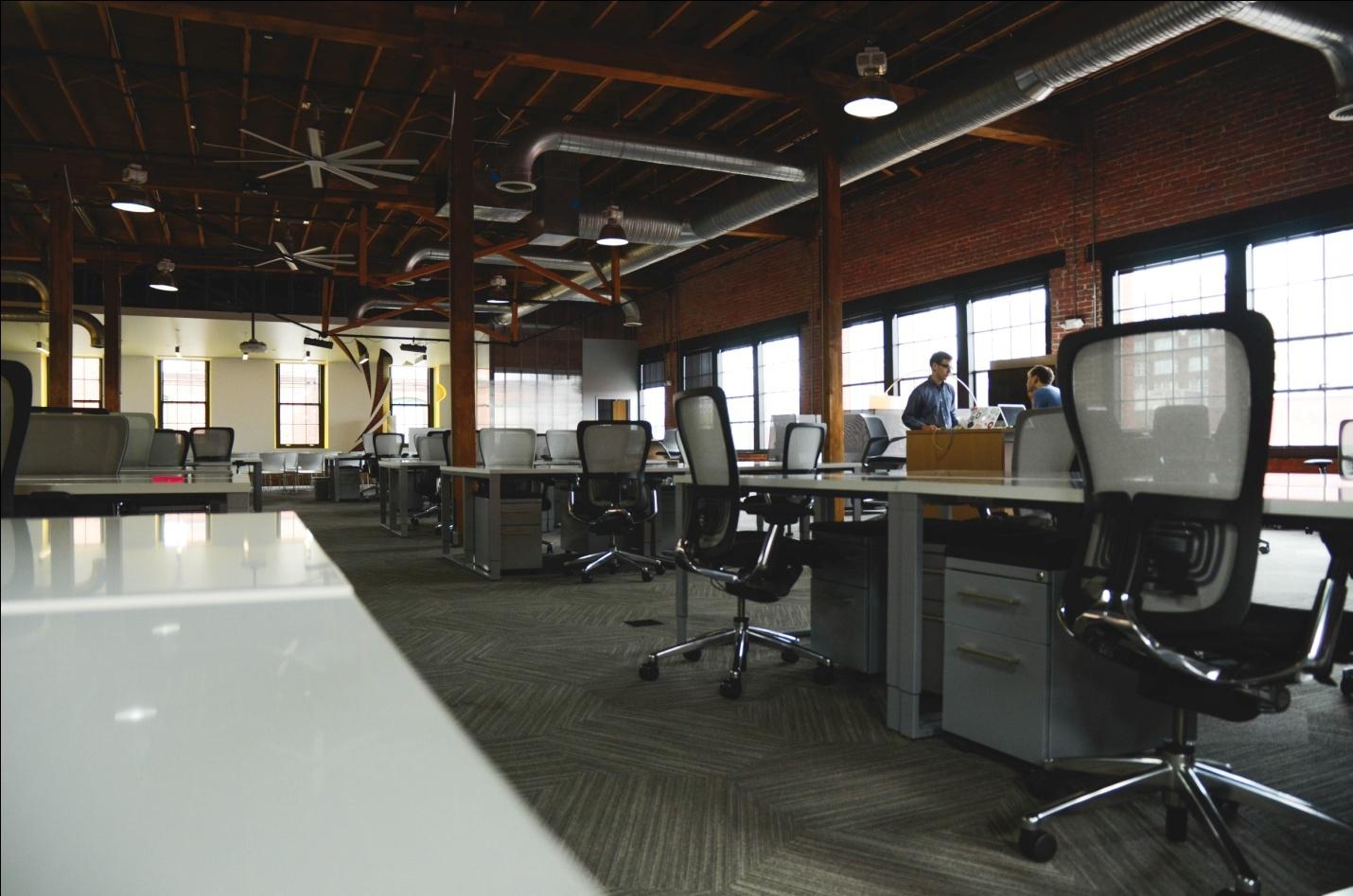Clean office space